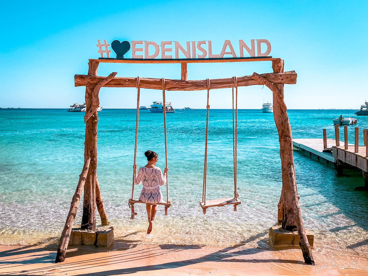 Exklusiver Ausflug zur Insel Eden – Hurghada: Luxus, Sonne & Schnorcheln im Paradies