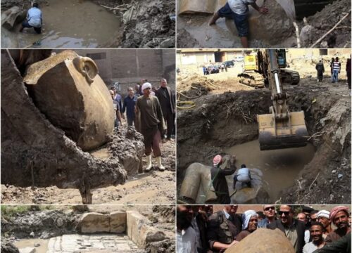 „Die Wiederentdeckung eines Giganten – Die Reise der kolossalen Statue von König Ramses II vom antiken Memphis bis zum Großen Ägyptischen Museum“