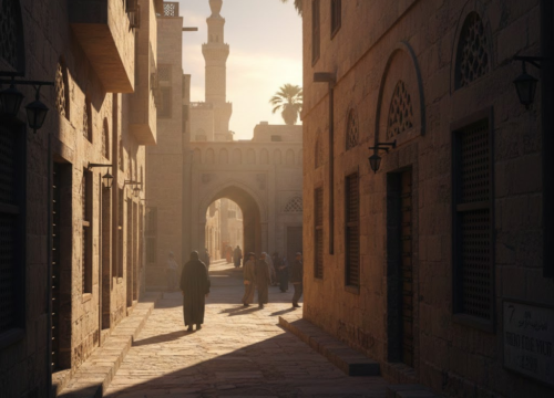 Licht- und Schattenräume in den Städten Ägyptens: Architektur, Gassen und Wahrnehmung